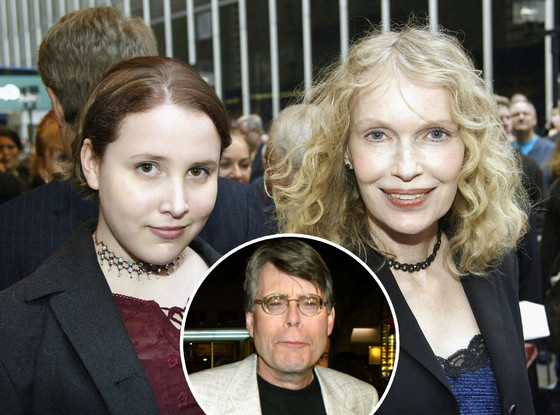 Dylan Farrow, Mia Farrow, Stephen King Dylan Farrow, Mia Farrow, Stephen King